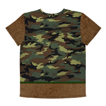 Kid's Clod Inspired Short Sleeve Shirt