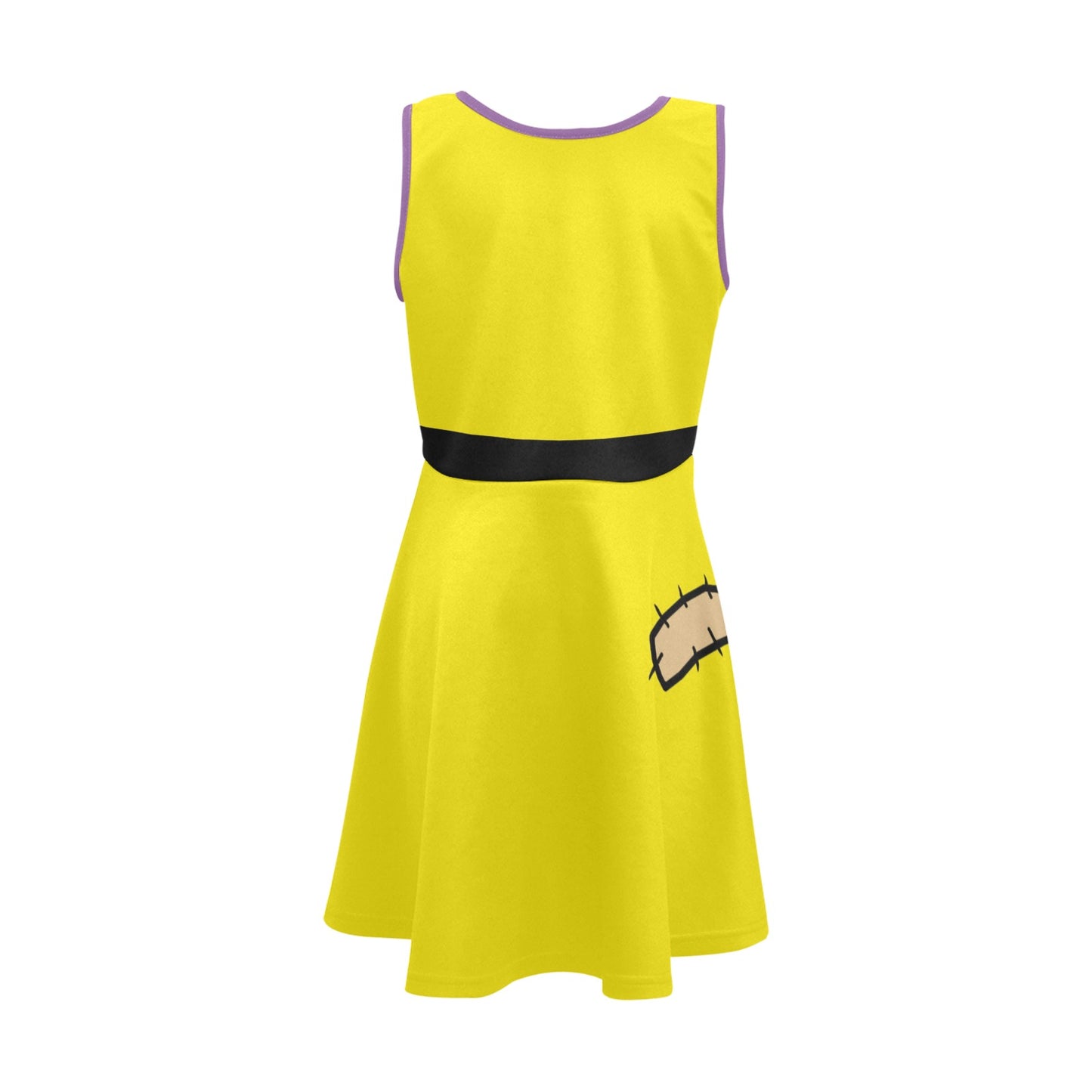 Kid's Dopey Inspired Sleeveless Skater Dress