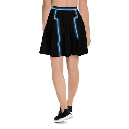 READY-to-SHIP [M] Tron Inspired Skater Skirt