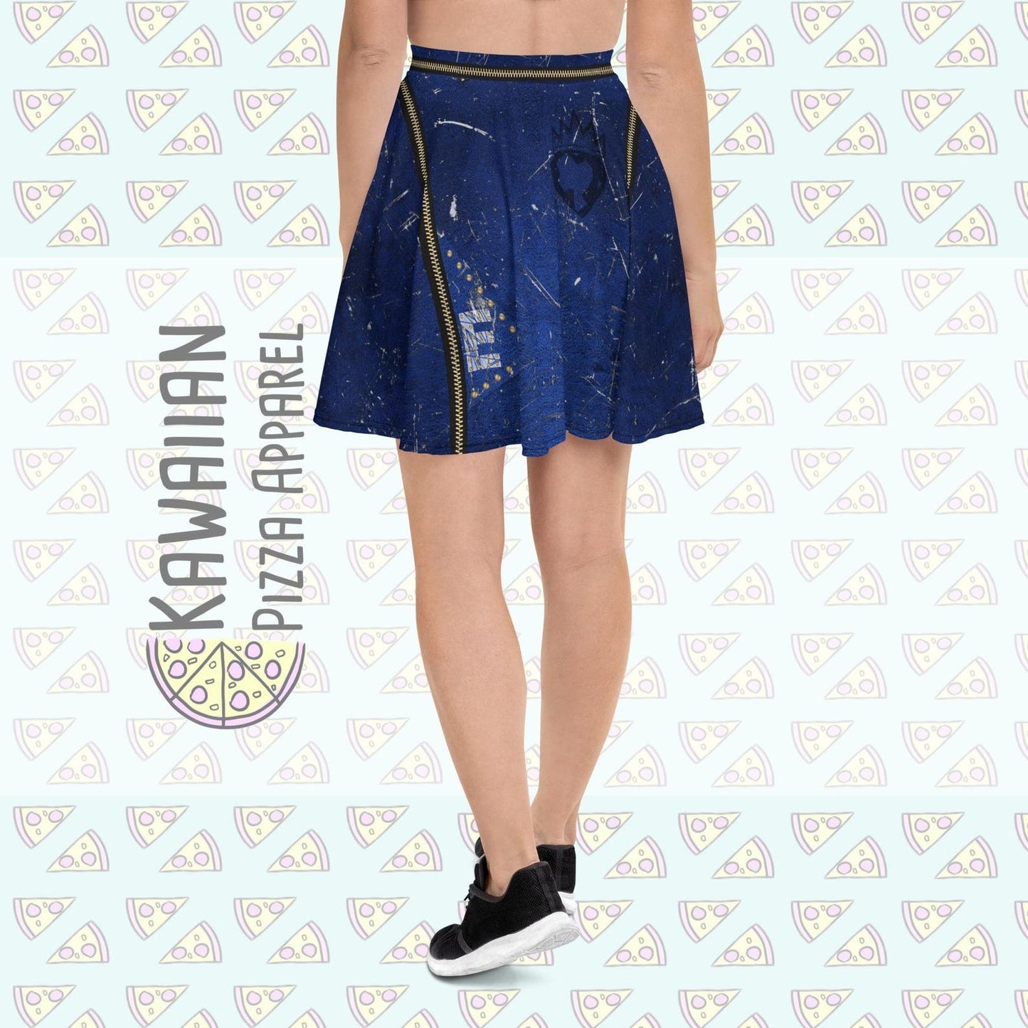 Evie Inspired High Waisted Skirt