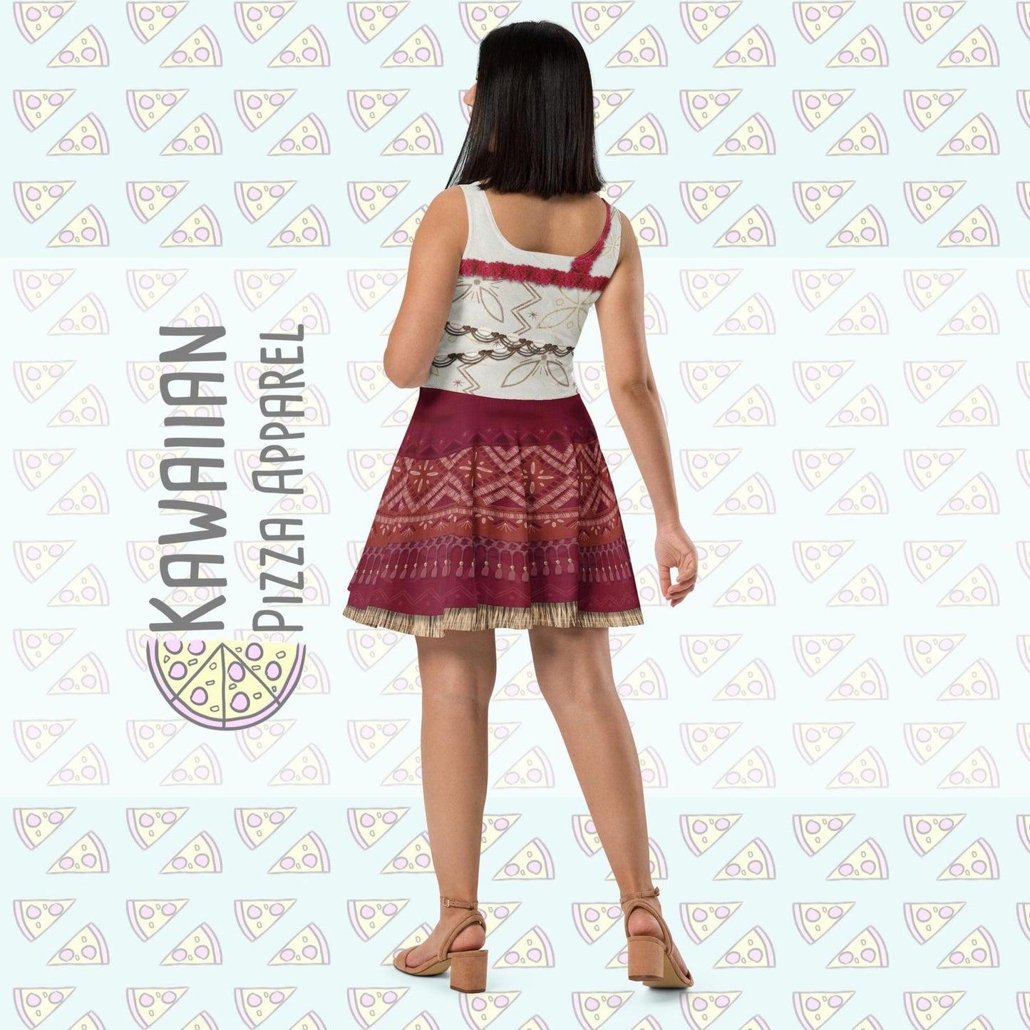 RUSH ORDER: Moana 2 Inspired Skater Dress