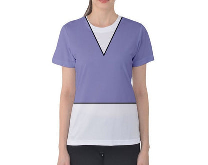 Women's Daisy Inspired Short Sleeve Shirt