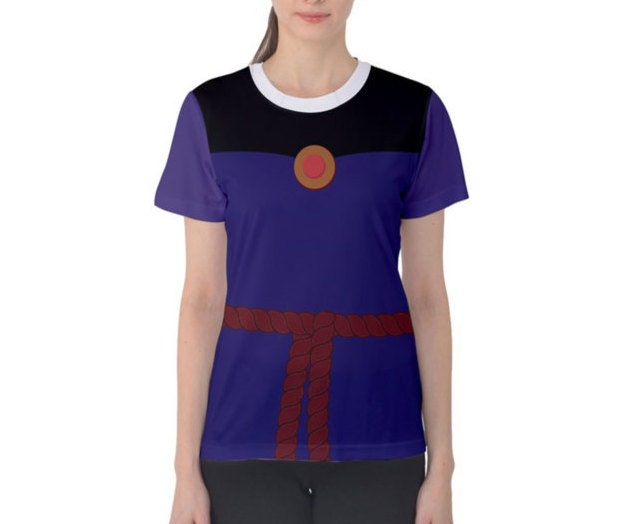 Women's Evil Queen Snow White and the Seven Dwarfs Inspired ATHLETIC Short Sleeve Shirt