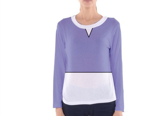 Women's Daisy Long Sleeve V-Neck Shirt