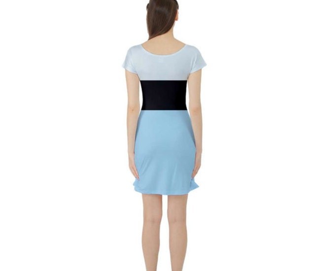 READY-to-SHIP [L] Ariel Inspired Short Sleeve Skater Dress