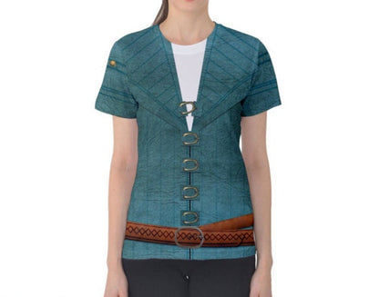 Women's Flynn Rider Inspired Short Sleeve Shirt