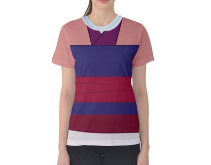 Women's Mulan Inspired Short Sleeve Shirt