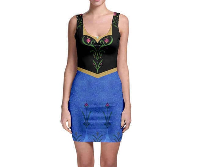 Anna Inspired Tank Bodycon Dress