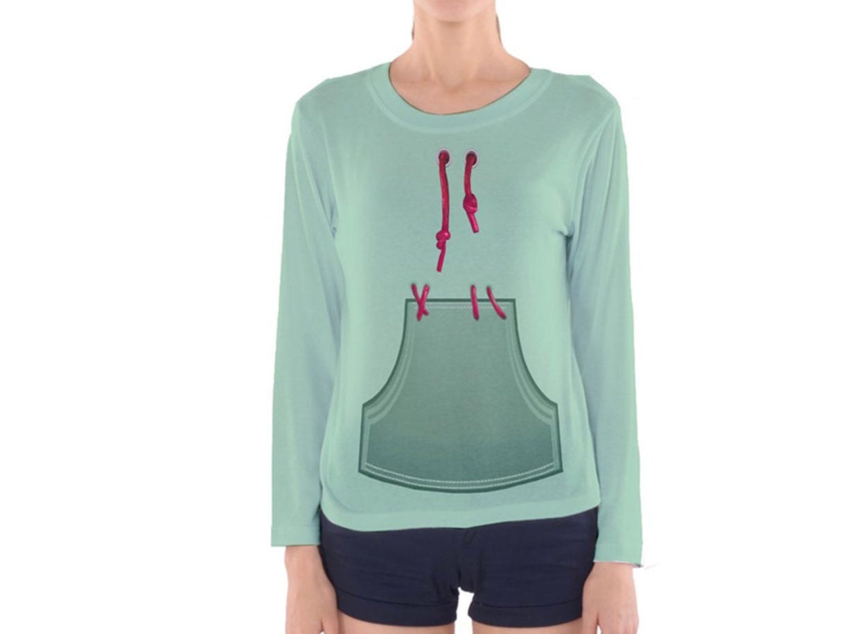 Women's Vanellope Inspired Long Sleeve V-Neck Shirt