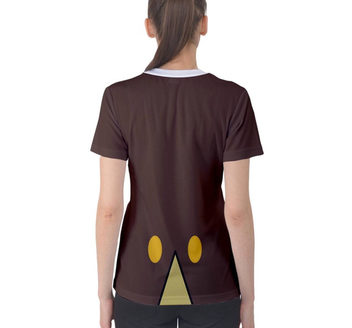 Women's Jiminy Cricket Pinocchio Inspired Short Sleeve Shirt