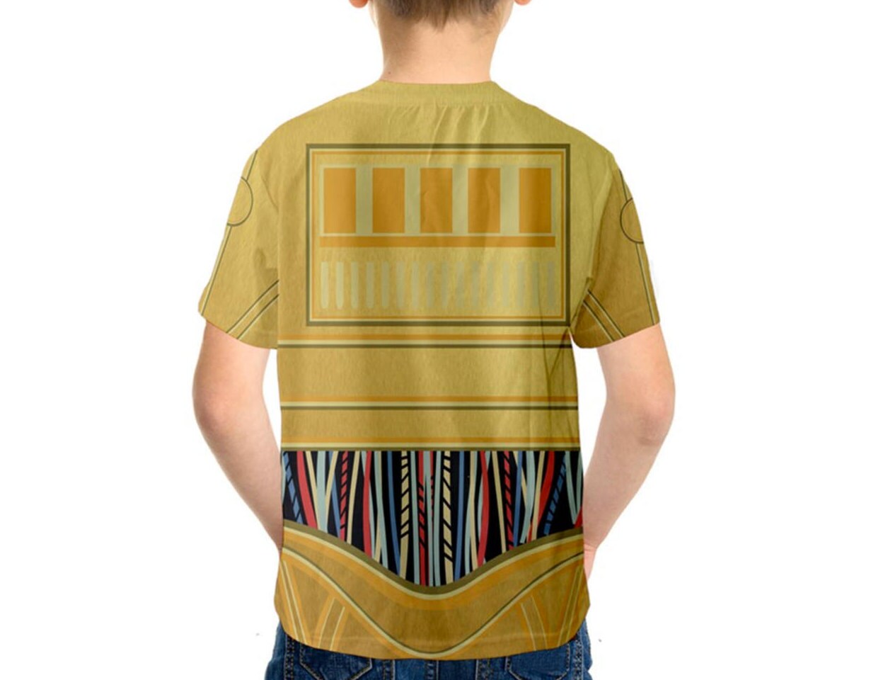 Kid's C3PO Inspired Shirt