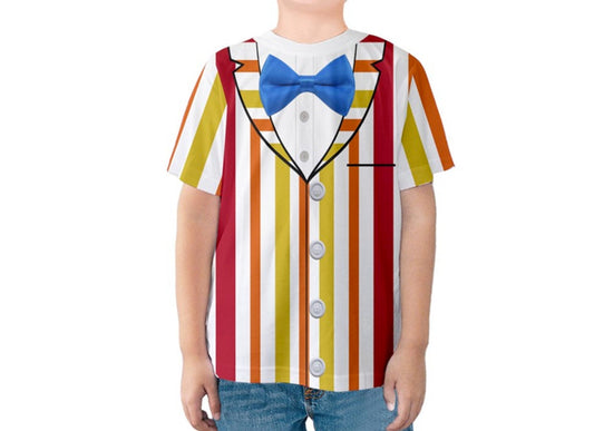 READY-to-SHIP Kids' Mary Poppins Inspired Shirt: Disneybound Costume, Polyester Spandex