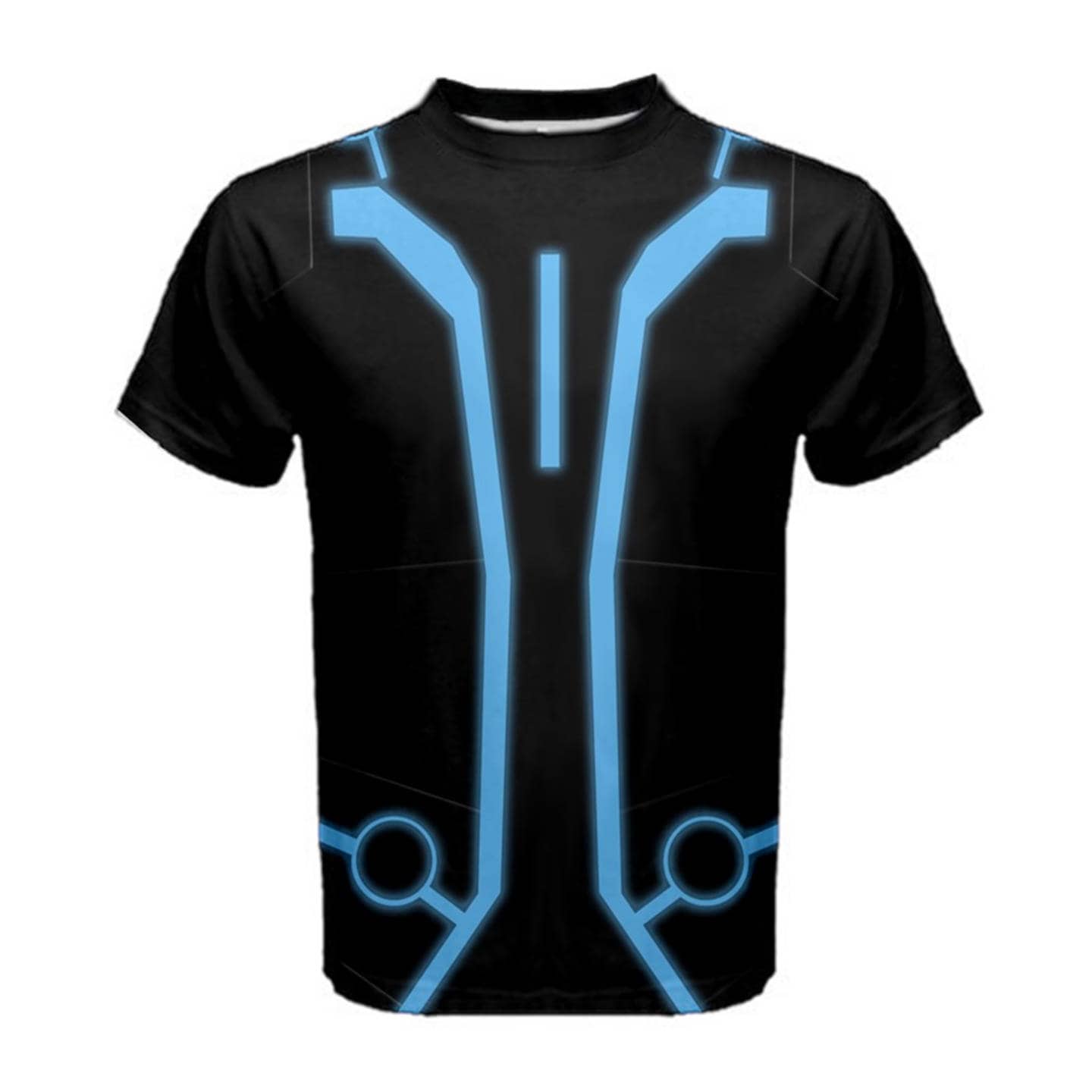 Men's Tron Legacy Inspired Short Sleeve Shirt