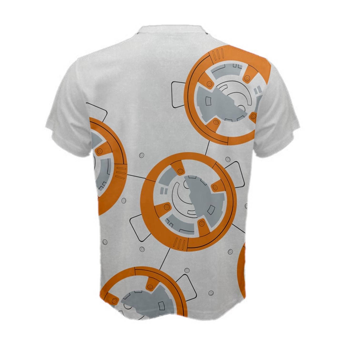 Men's BB-8 Inspired Short Sleeve Shirt