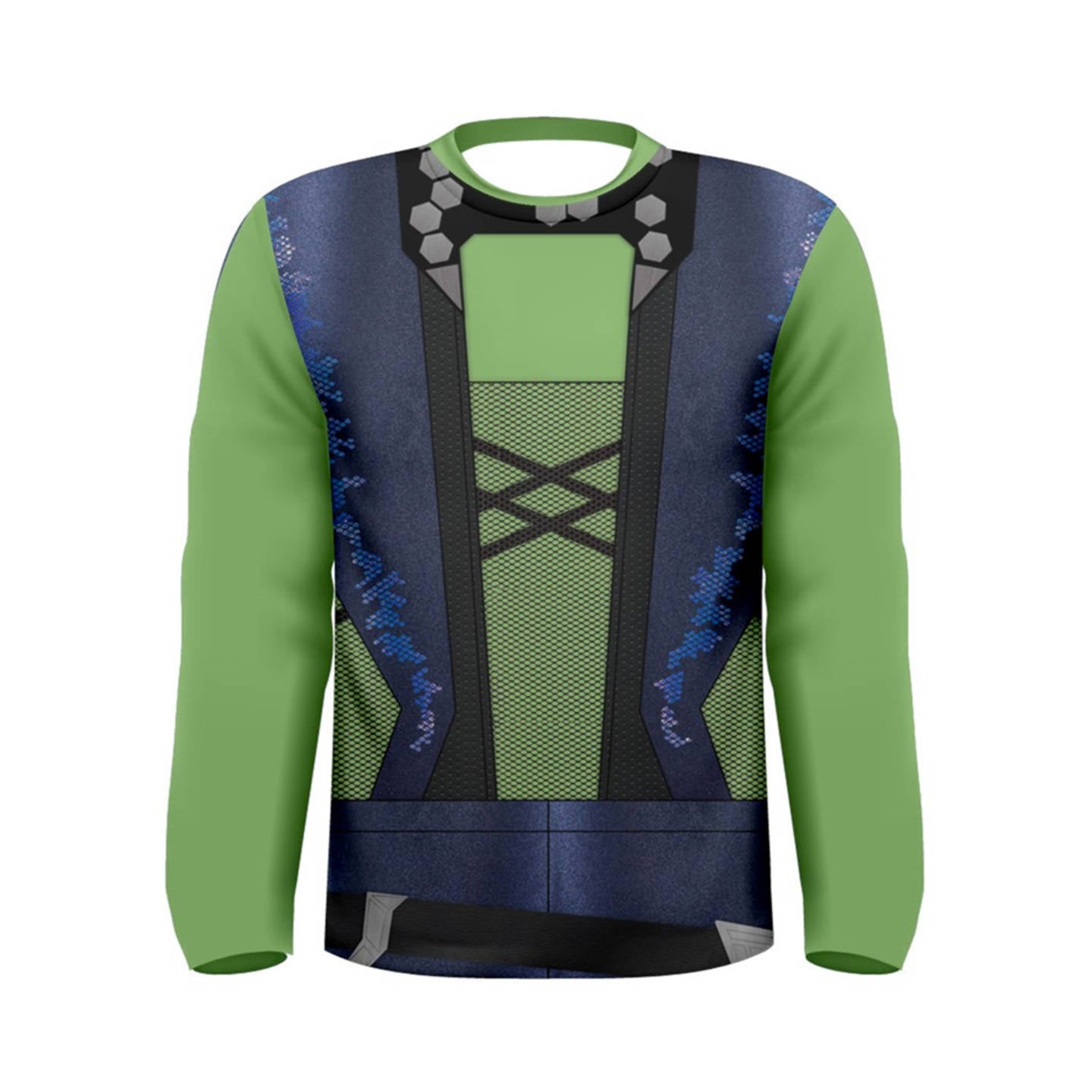 Men's Gamora Inspired Long Sleeve Shirt