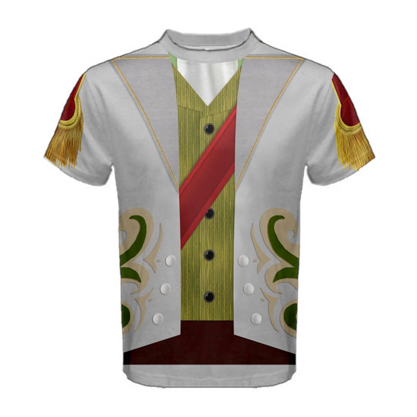 Men's Coronation Hans Inspired ATHLETIC Short Sleeve Shirt