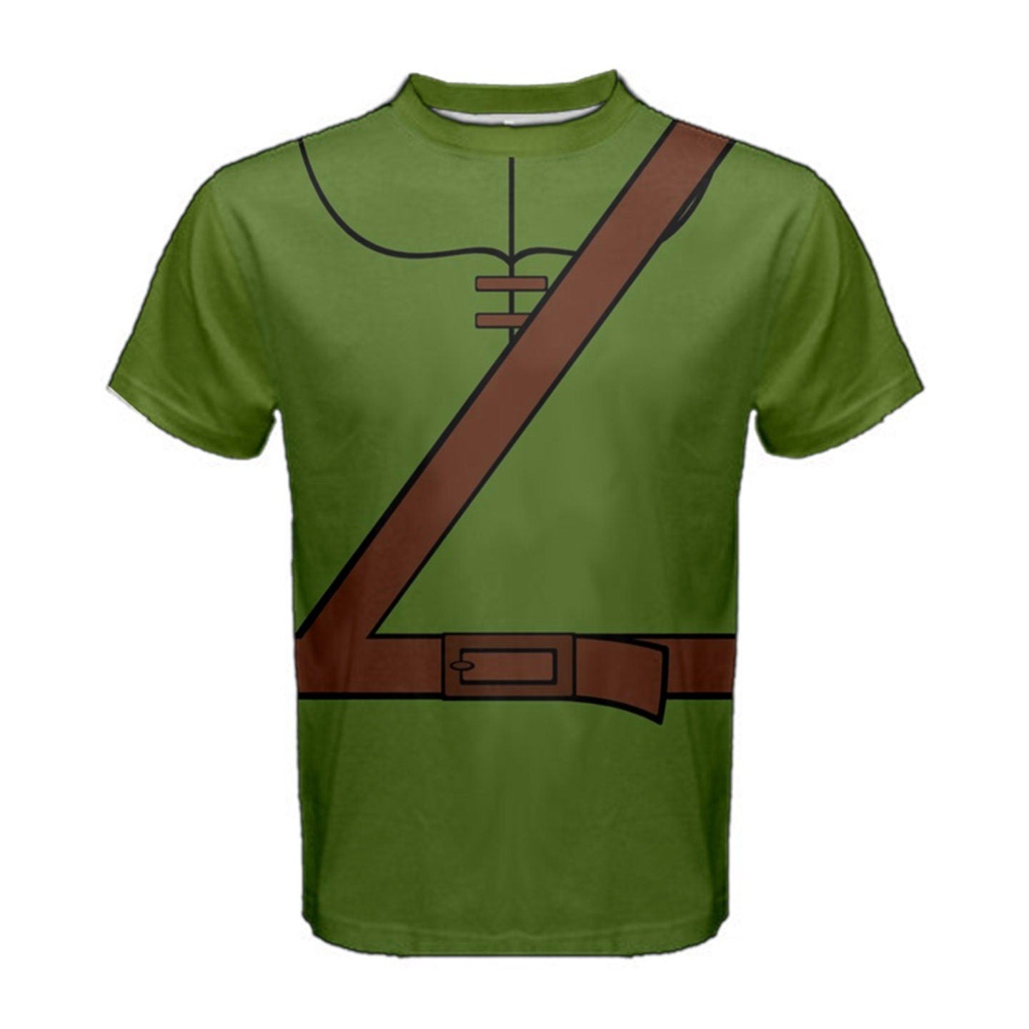 Men's Robin Hood Inspired Short Sleeve Shirt