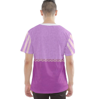 Men's Rapunzel Inspired ATHLETIC Short Sleeve Shirt