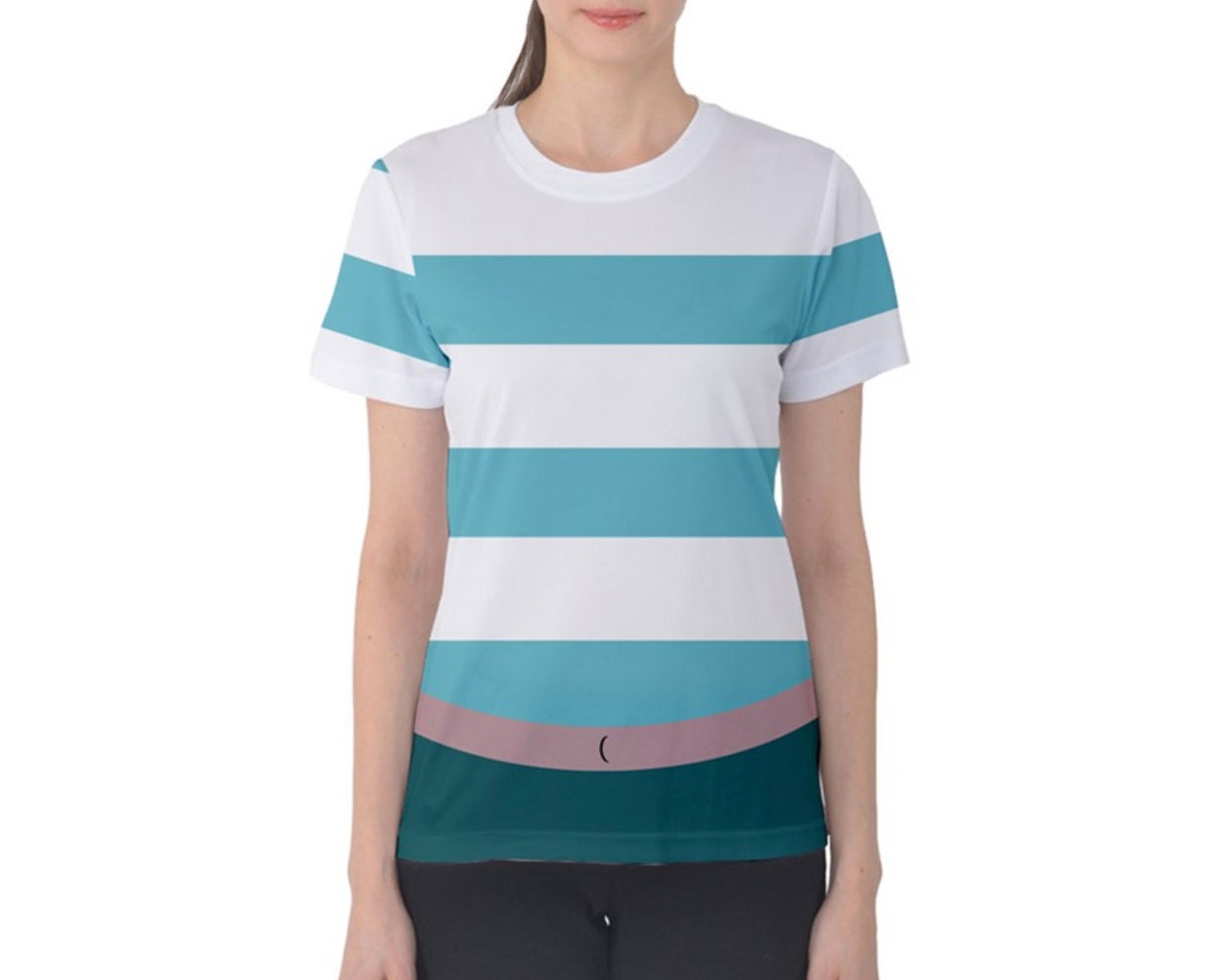 Women's Mr. Smee Peter Pan Inspired Short Sleeve Shirt