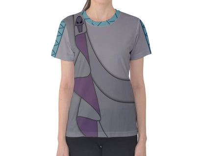 Women's Hades Inspired ATHLETIC Short Sleeve Shirt