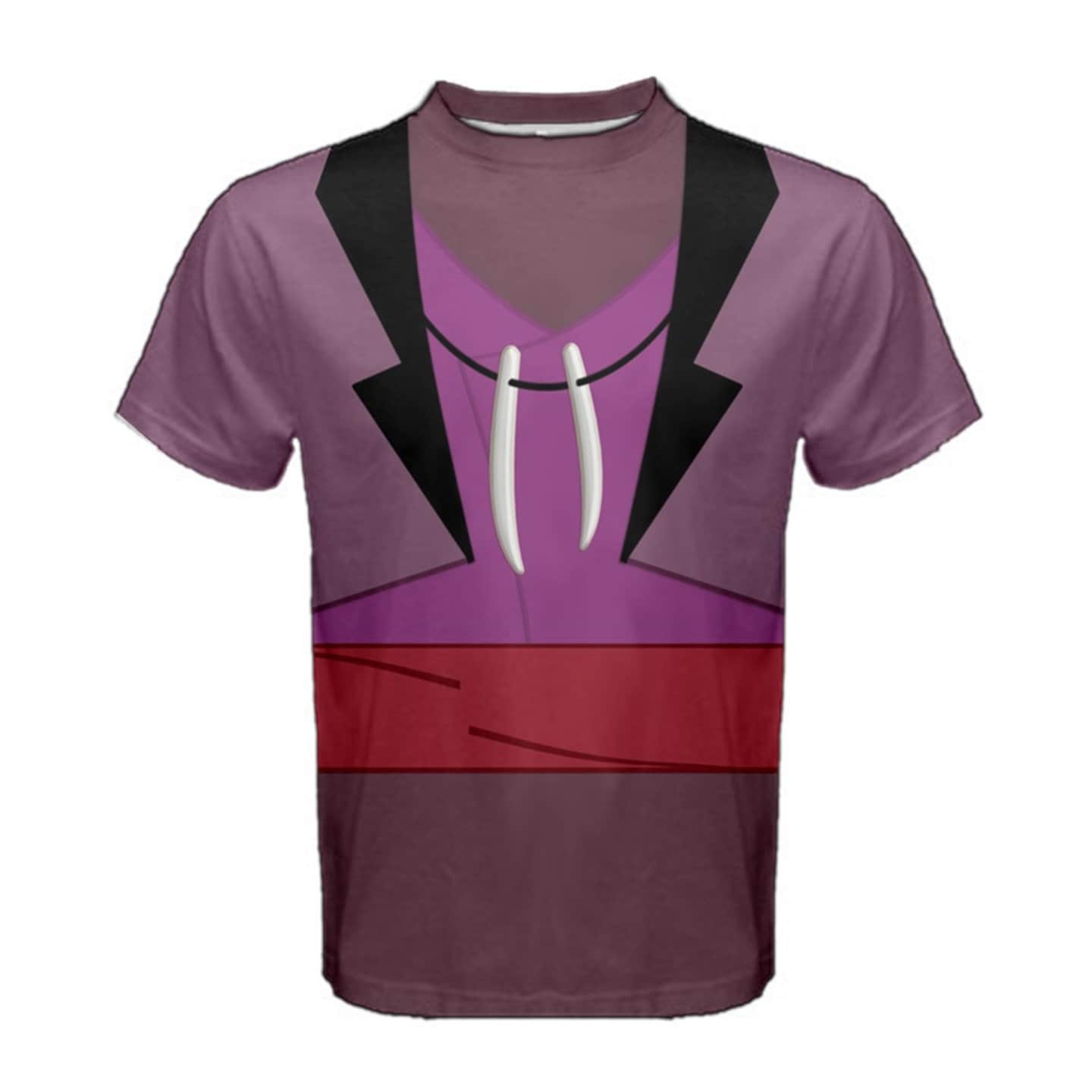 Men's Dr. Facilier Shadow Man Inspired Short Sleeve Shirt