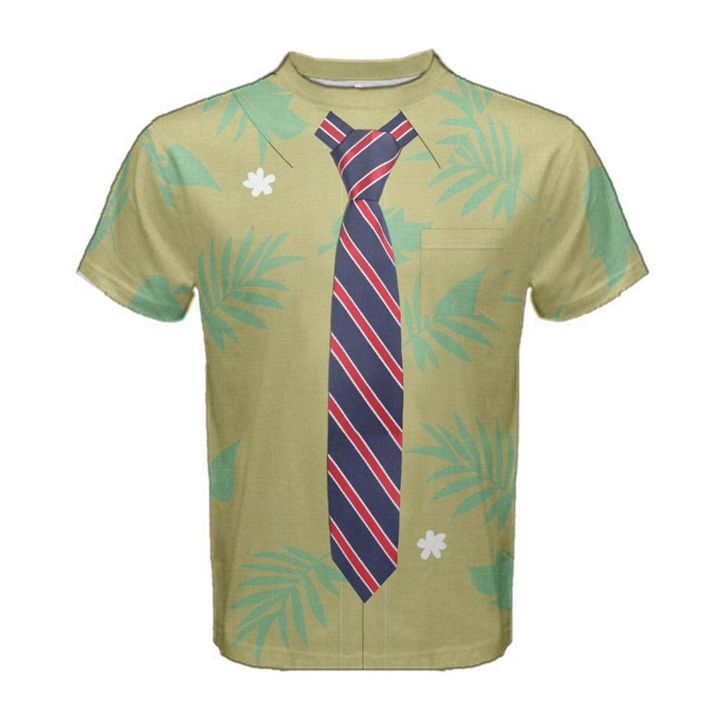 Men's Nick Wilde Inspired Short Sleeve Shirt