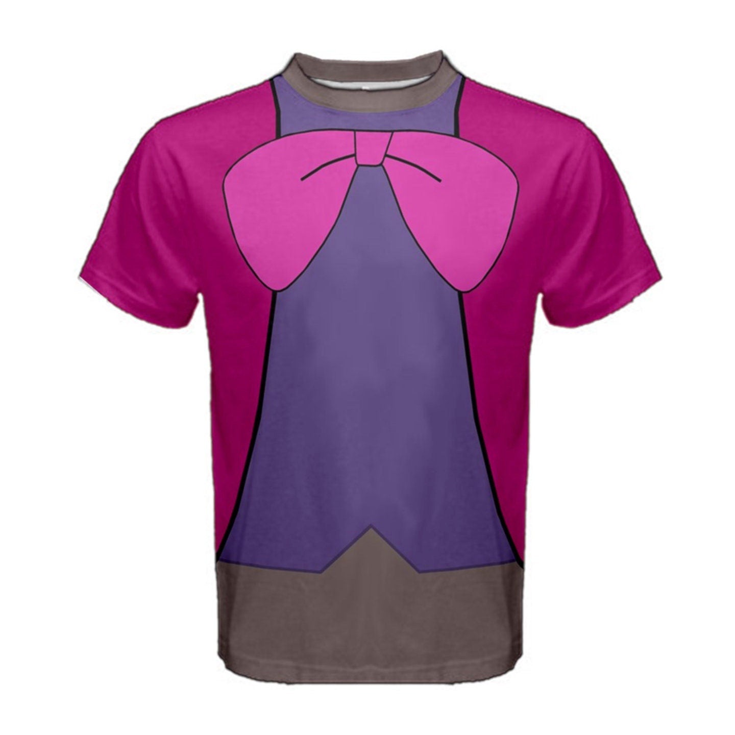 Men's Dormouse Inspired Short Sleeve Shirt