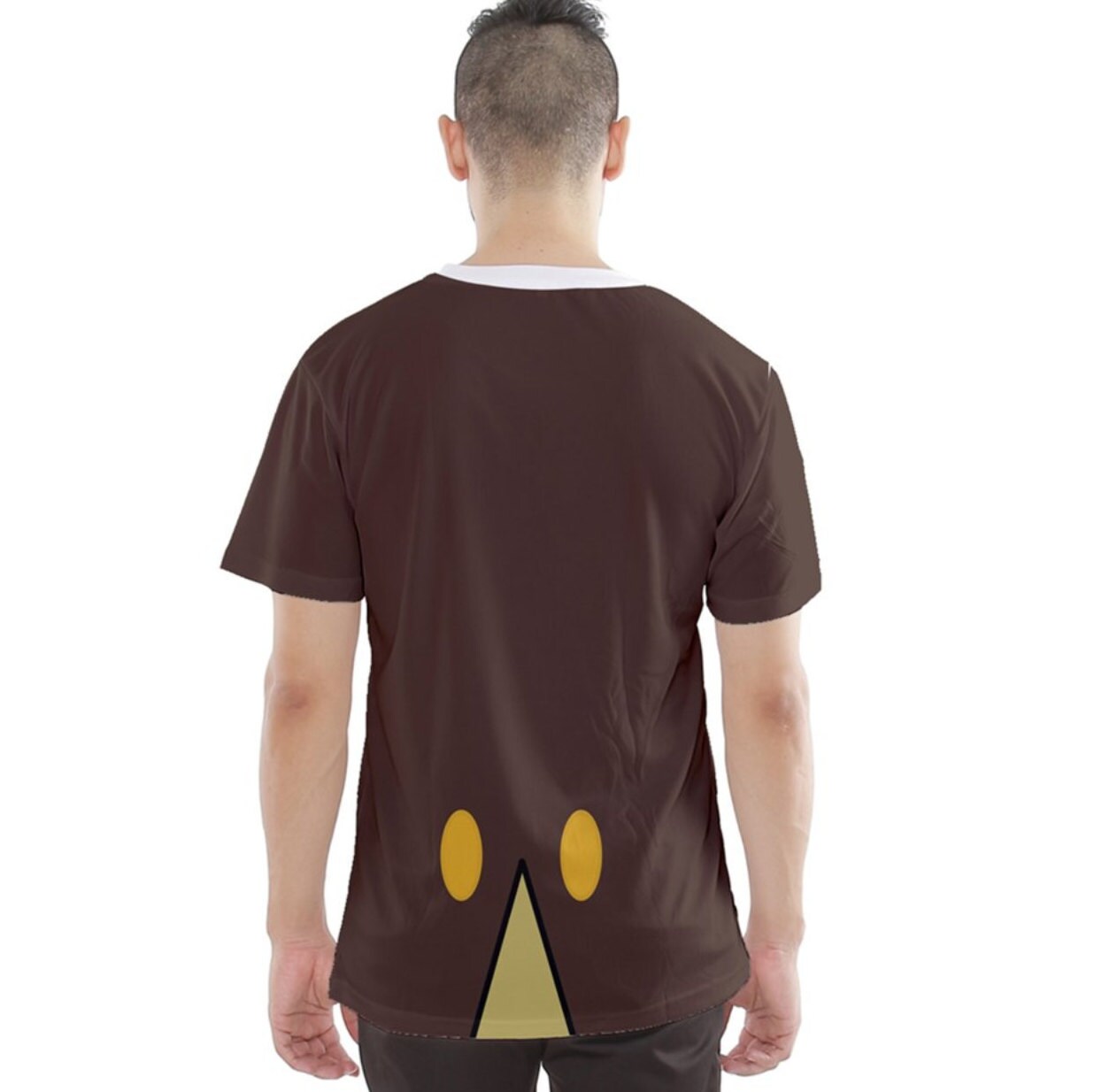 Men's Jiminy Cricket Pinocchio Inspired ATHLETIC Short Sleeve Shirt