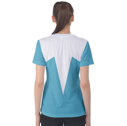 Women's Frozone Inspired Short Sleeve Shirt