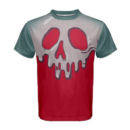 Men's Poison Apple Snow White and the Seven Dwarfs Inspired Short Sleeve Shirt