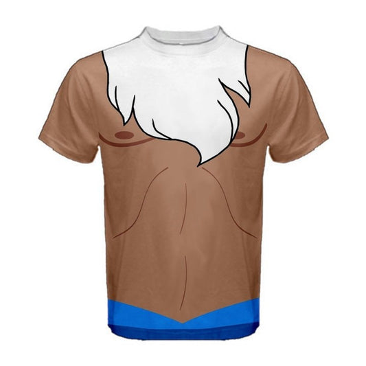 READY-to-SHIP [S, 3XL] Men's King Triton Inspired ATHLETIC Shirt