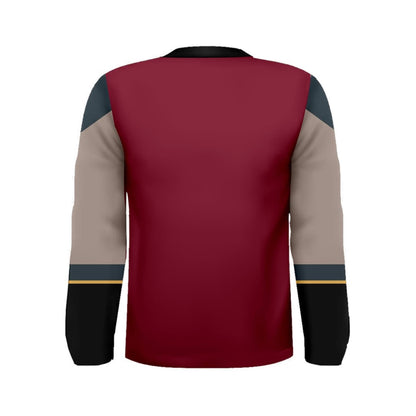 Men's Shang Mulan Inspired Long Sleeve Shirt