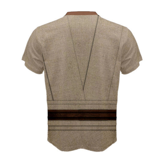 READY-to-SHIP [XL] Men's Obi Wan Jedi Inspired Athletic Shirt