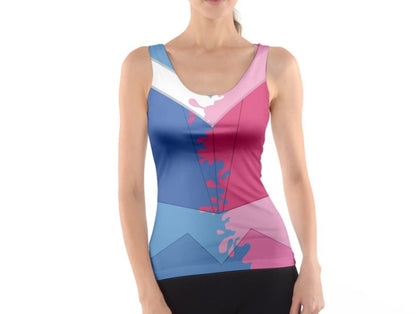 Women's Sleeping Beauty Make It Pink Make It Blue Inspired Tank Top