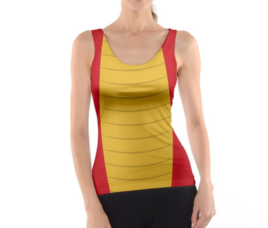 READY-to-SHIP Mushu Mulan Inspired Tank Top: Disneybound Costume (XL)