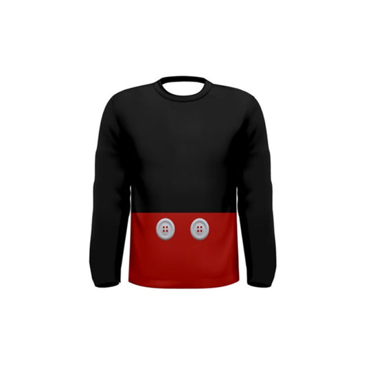 Men's Mickey Inspired Long Sleeve Shirt