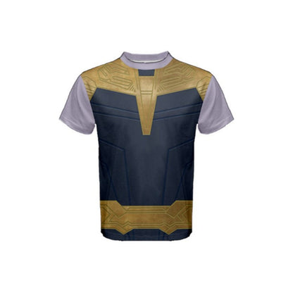 Men's Thanos Inspired Short Sleeve Shirt