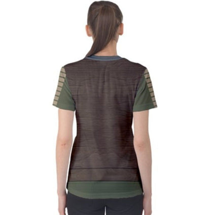 Women's Jyn Erso Rogue One Inspired Short Sleeve Shirt