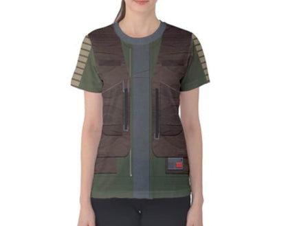 Women's Jyn Erso Rogue One Inspired Short Sleeve Shirt