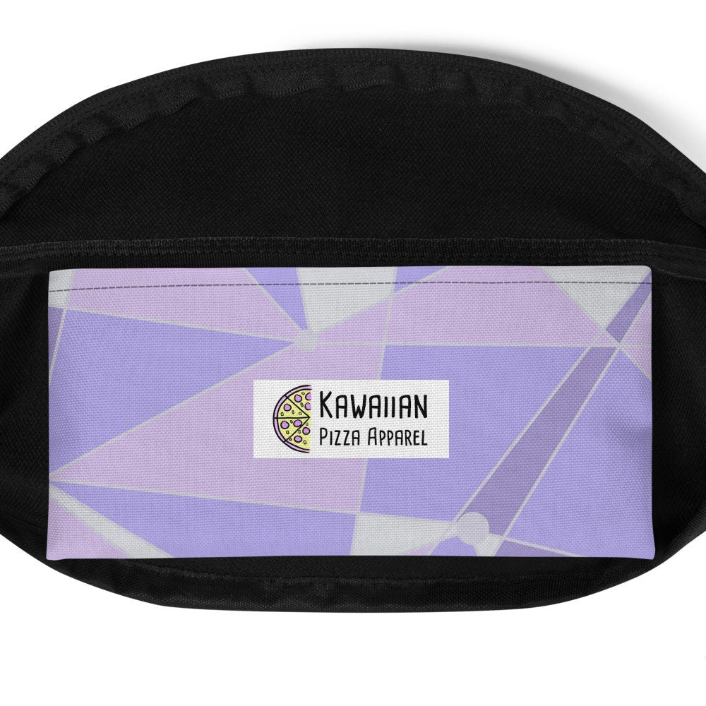 Galactic Purple Wall Inspired Fanny Pack