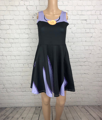 READY-to-SHIP [3XL] Women's Ursula Inspired Skater Dress