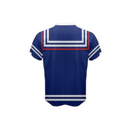 Men's Scoops Ahoy Stranger Things Inspired Short Sleeve Shirt