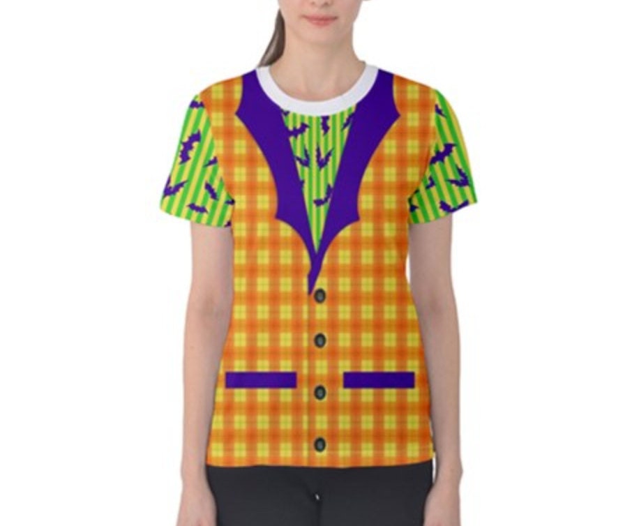 Women's Mickey's Not So Scary Halloween Cast Member Inspired Short Sleeve Shirt