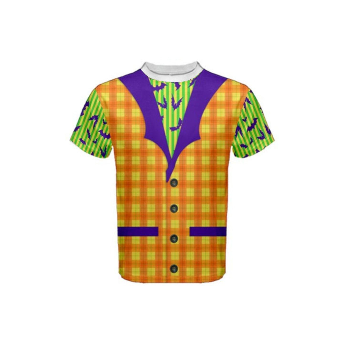 Men's Mickey's Not So Scary Halloween Cast Member Inspired Short Sleeve Shirt