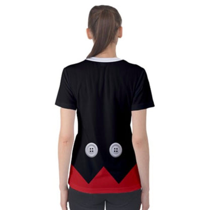 Women's Mayor Mickey Inspired Short Sleeve Shirt