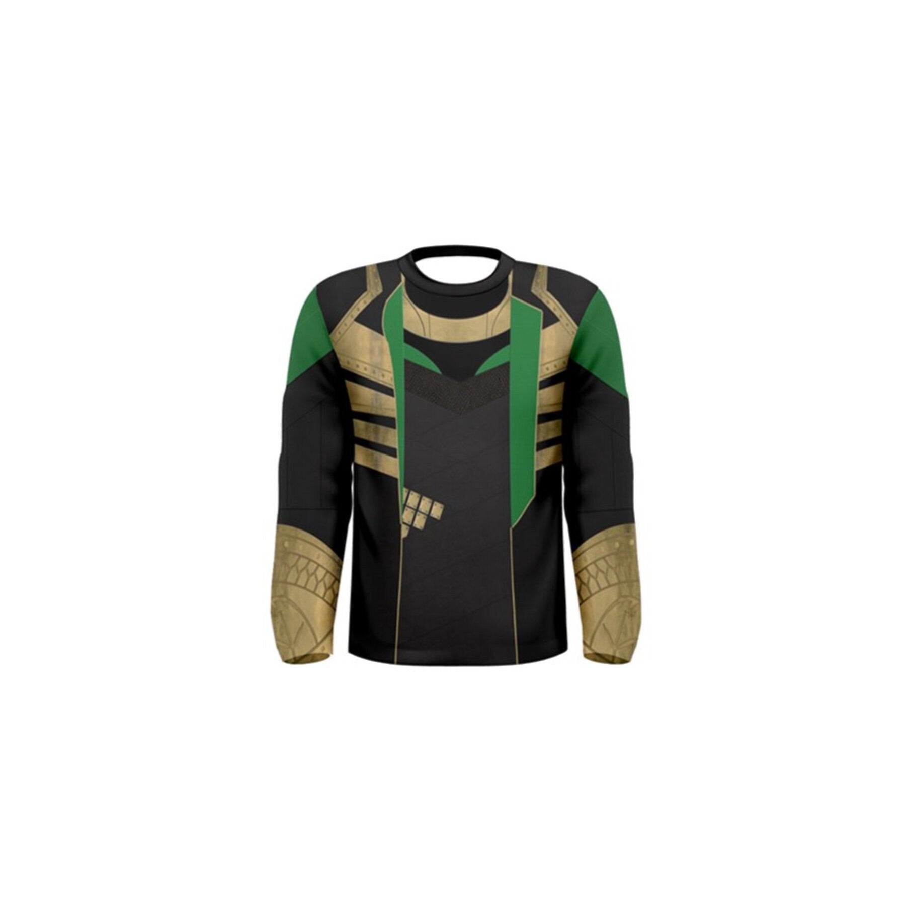 Men's Loki Inspired Long Sleeve Shirt