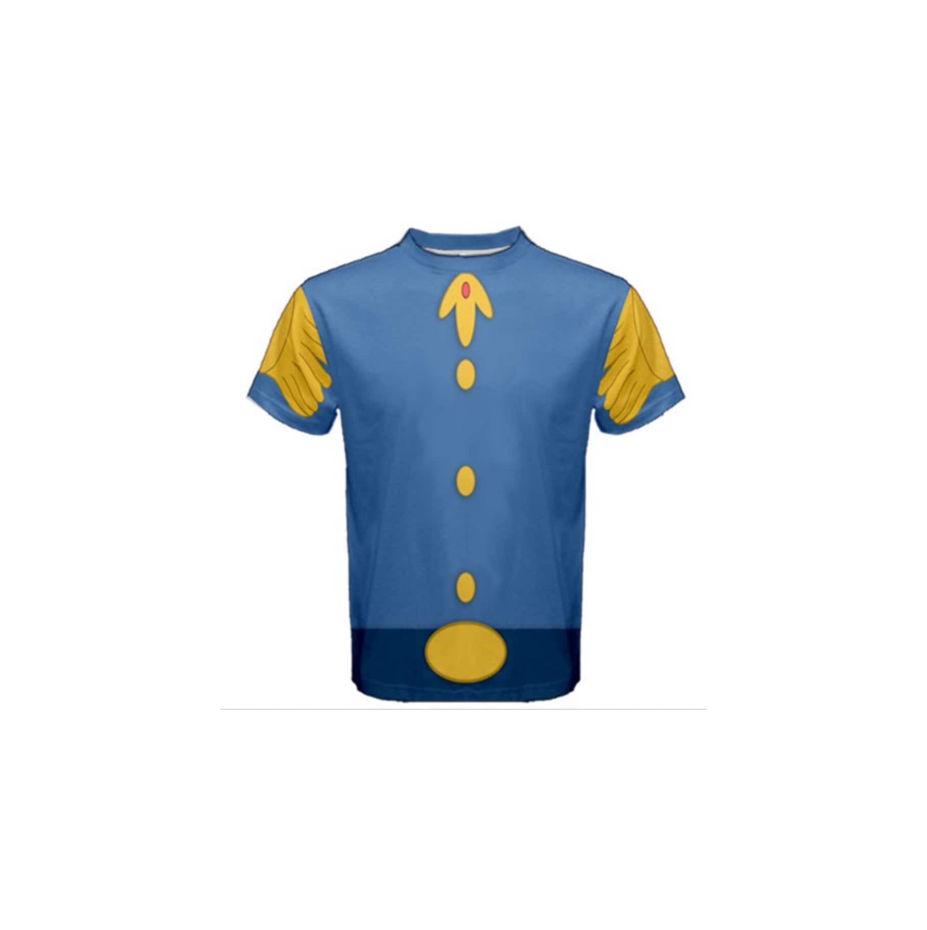 Men's Pleakley Inspired Short Sleeve Shirt