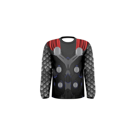 Men's Thor Inspired Long Sleeve Shirt