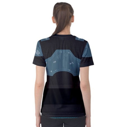 Women's Cara Dune Inspired ATHLETIC Short Sleeve Shirt