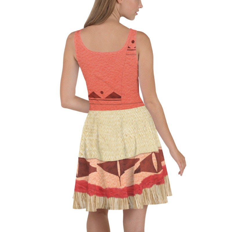 READY-to-SHIP [3XL] Women's Grandma Tala Inspired Skater Dress